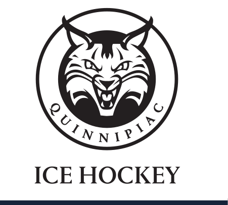 Bobcat head Ice Hockey logo, black fill variant, cell 101