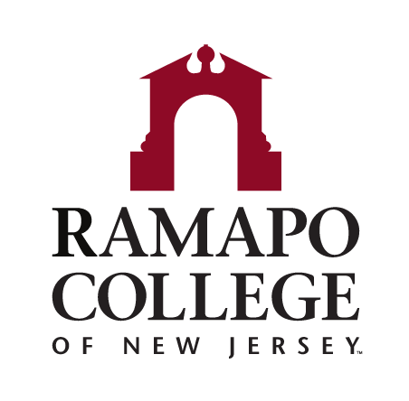 Ramapo College Institutional Mark, color stacked variant, cell 3