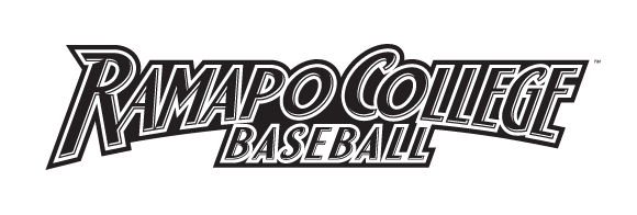 Ramapo College Baseball, black and white variant, cell 22
