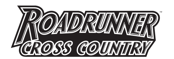 Roadrunner Cross Country, black and white variant, cell 32