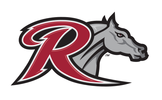 R lettermark with mascot, full color variant, cell 9