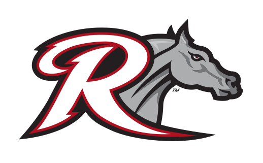 R lettermark with mascot, full color alternate variant, cell 12