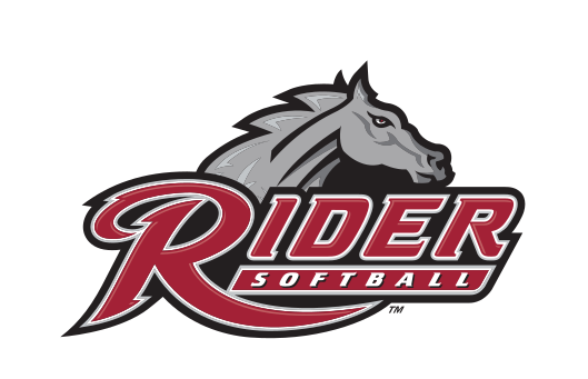 Rider Athletics sport logo, Softball black variant, cell 104