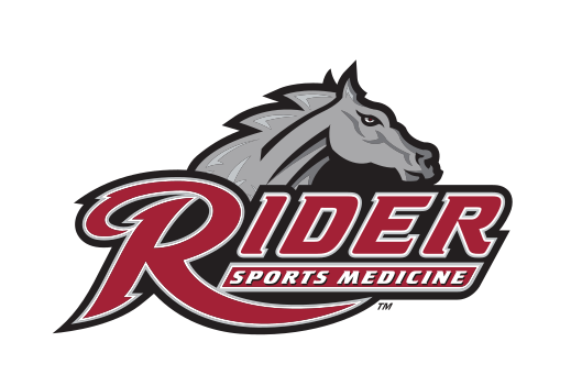 Rider Athletics sport logo, Sports Medicine full color variant, cell 106