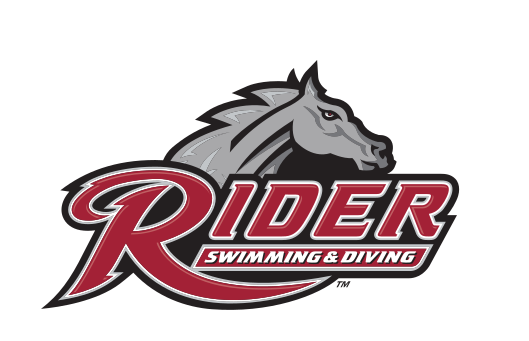Rider Athletics sport logo, Swimming & Diving black variant, cell 116