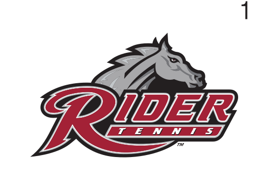 Rider Athletics sport logo, Tennis full color variant, cell 118