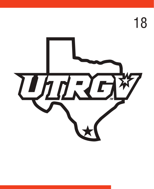 Spirit Logo with Texas Map, black variant, cell 18