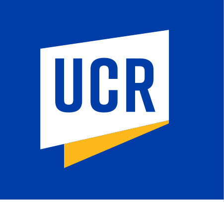 UCR monogram, full color, white/yellow on blue variant, cell 15