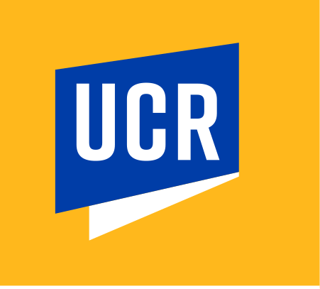 UCR monogram, full color, blue/white on yellow variant, cell 16