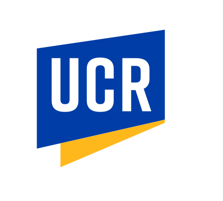 UCR monogram, full color, blue/yellow on white variant, cell 17