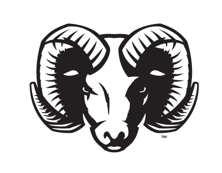 Ram head, black and white variant, cell 7