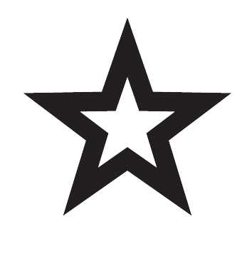 RMU Star Mark, black and white variant, cell 11