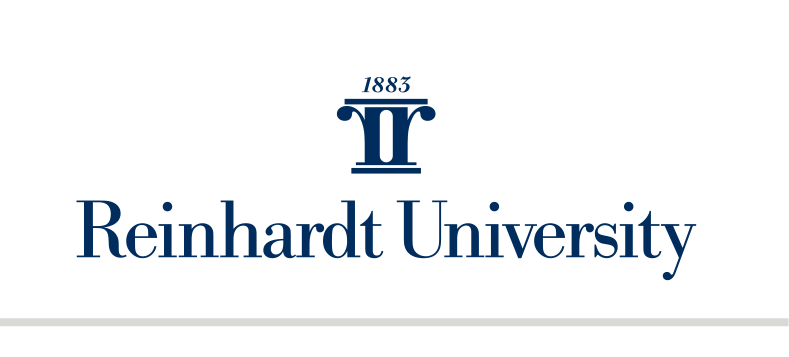Institutional stacked logo with single-line wordmark, black variant, cell 7
