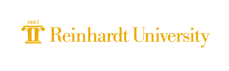 Institutional horizontal logo with single-line wordmark, gold variant, cell 8