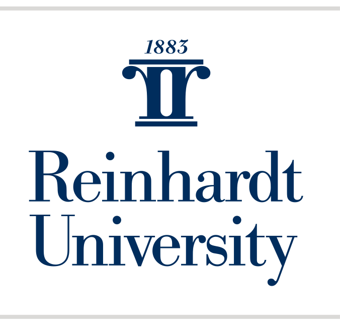 Institutional stacked logo with two-line wordmark, black variant, cell 13