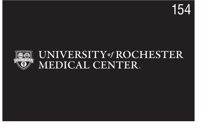 Medical Center logo, horizontal single-line, 1-color white, reverse variant, cell 154