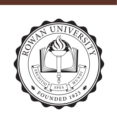 Rowan University Seal, detailed black variant, cell 16