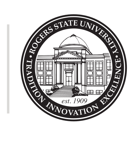 Rogers State University Seal, black variant, cell 68