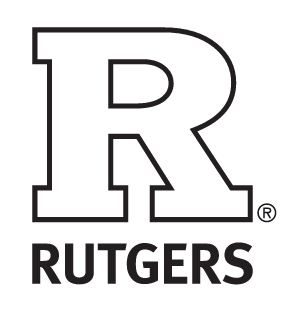 Rutgers Vertical, White/Black outline variant, cell 12
