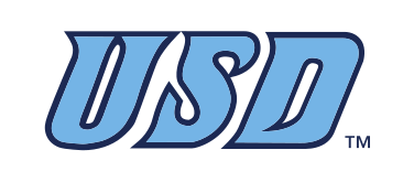 USD lettermark, blue/light blue variant, cell 21