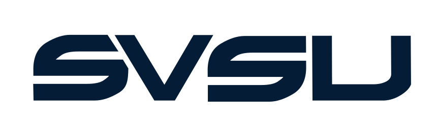 SVSU Wordmark, black variant, cell 32