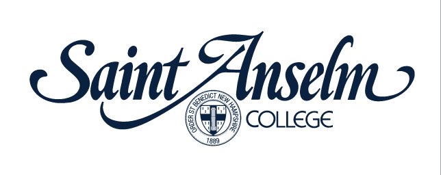 Saint Anselm College vintage logo, primary variant, cell 107