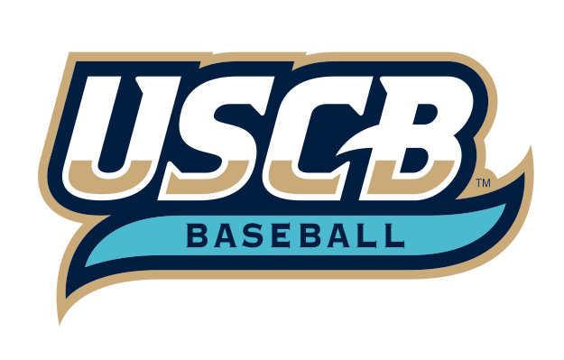 USCB Baseball wordmark, color variant, cell 41