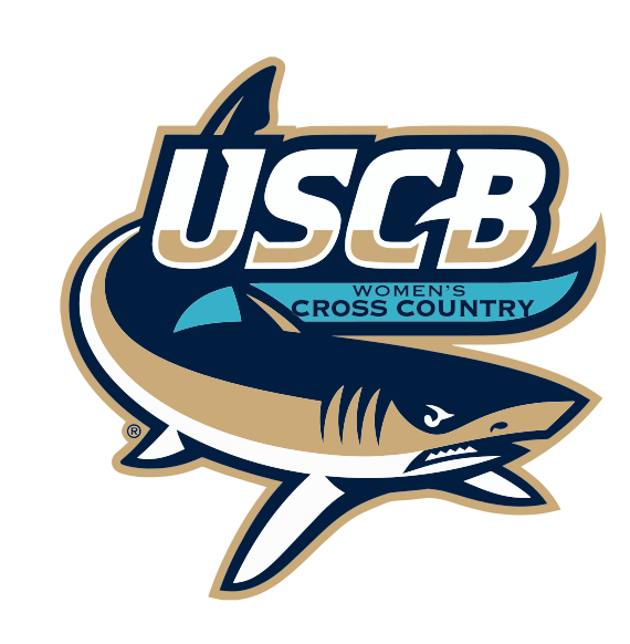 USCB Women's Cross Country logo, primary color variant, cell 55