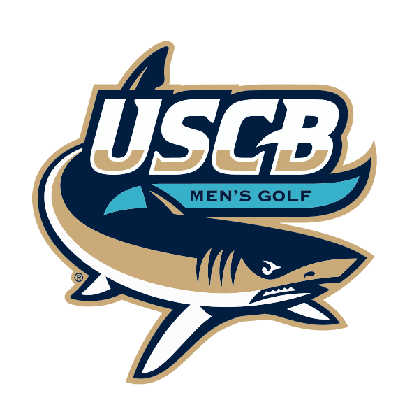 USCB Men's Golf logo, primary color variant, cell 57