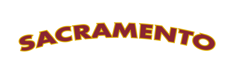 SACRAMENTO, arched, red and gold variant, cell 8