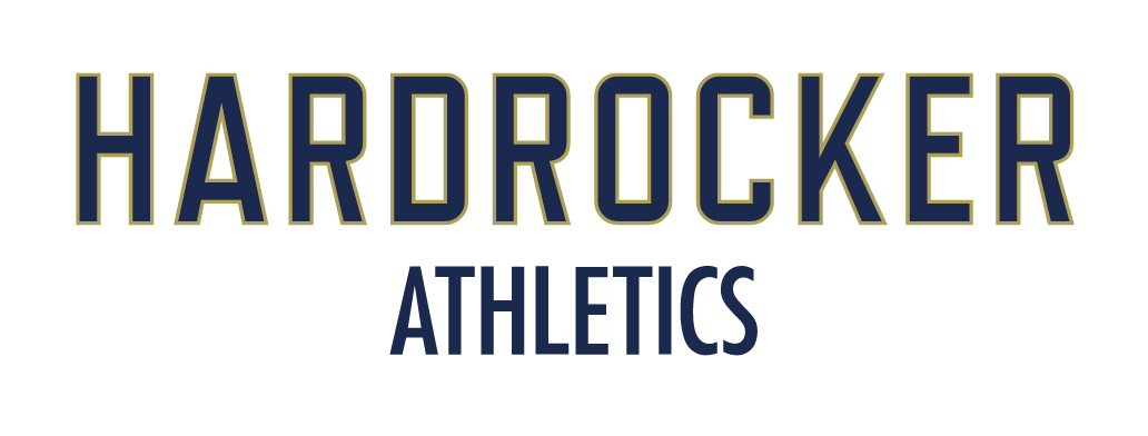 Hardrocker Athletics wordmark, full color variant