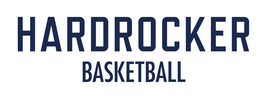Hardrocker Basketball wordmark, full color variant