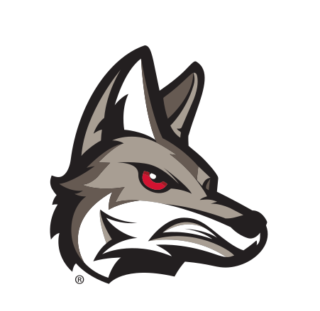 coyote head, color variant