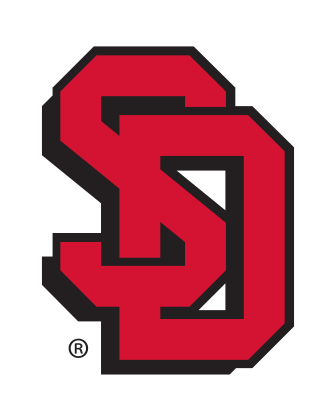 SD interlocking mark, red with black outline variant