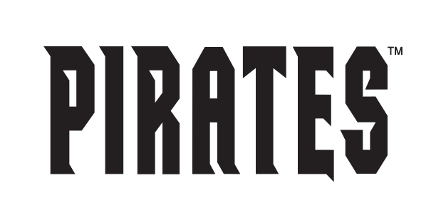 Pirates wordmark, black variant, cell 33