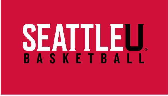 Seattle University Basketball, white/black on red variant, cell 44