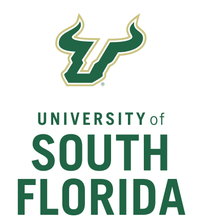 University primary logo, stacked, green/gold variant, cell 32
