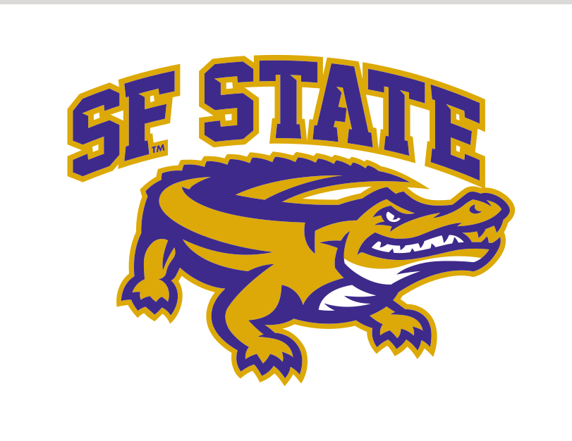 SF State logo, full color variant, cell 5