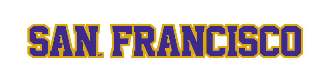 San Francisco wordmark, straight, color variant, cell 33