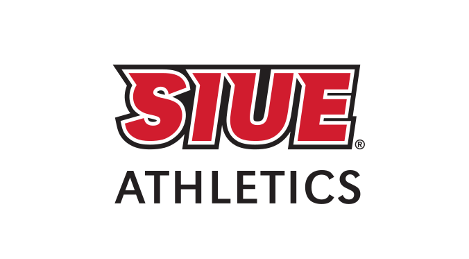 SIUE Athletics Spirit Mark, red/black on white variant, cell 50