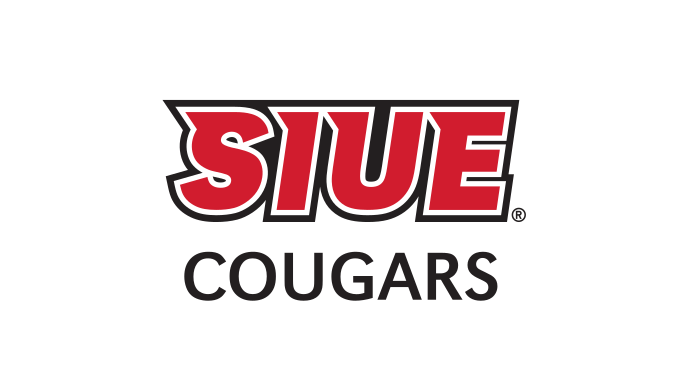 SIUE Cougars Spirit Mark, red/black on white variant, cell 57