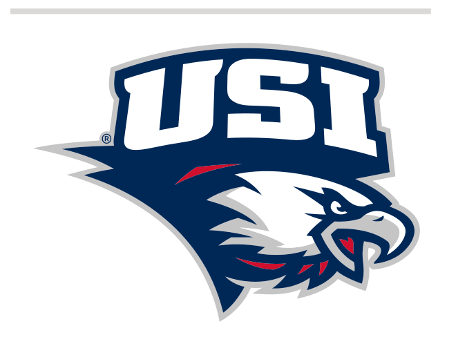 USI eagle head logo, full color on white variant, cell 26