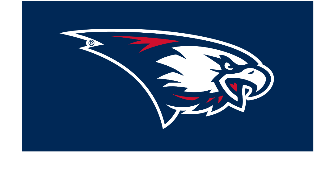 Eagle head mascot, reverse on navy variant, cell 57