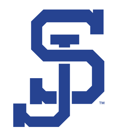 SJ lettermark, blue variant, cell 13