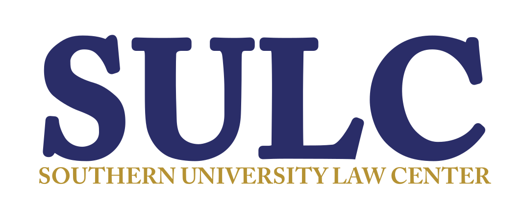 SULC wordmark, navy/gold variant, cell 15