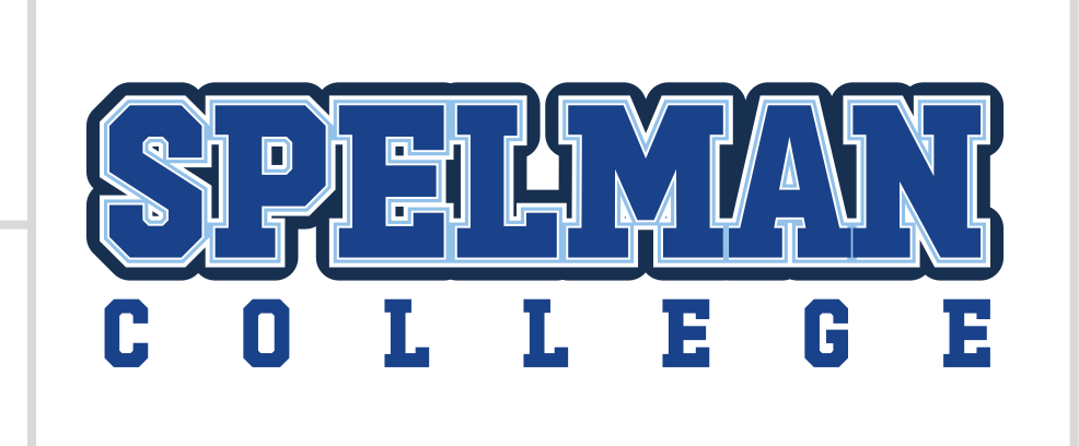 Spelman College wordmark, standard variant, cell 22