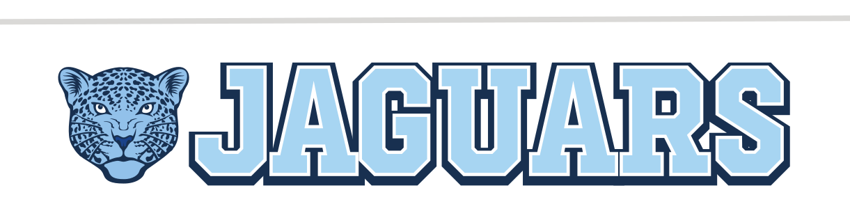 Jaguars wordmark with mascot head, standard variant, cell 19