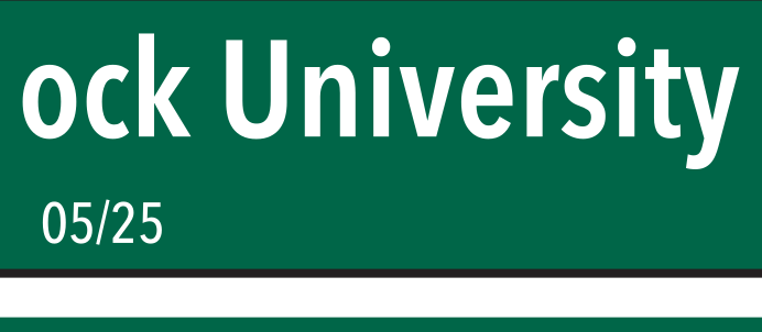 mascot head with wordmark, green/black, university variant, cell 23