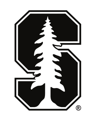 Stanford S with tree, black S, white tree variant, cell 6