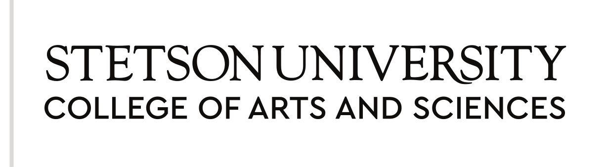 College of Arts and Sciences wordmark, black horizontal variant, cell 77